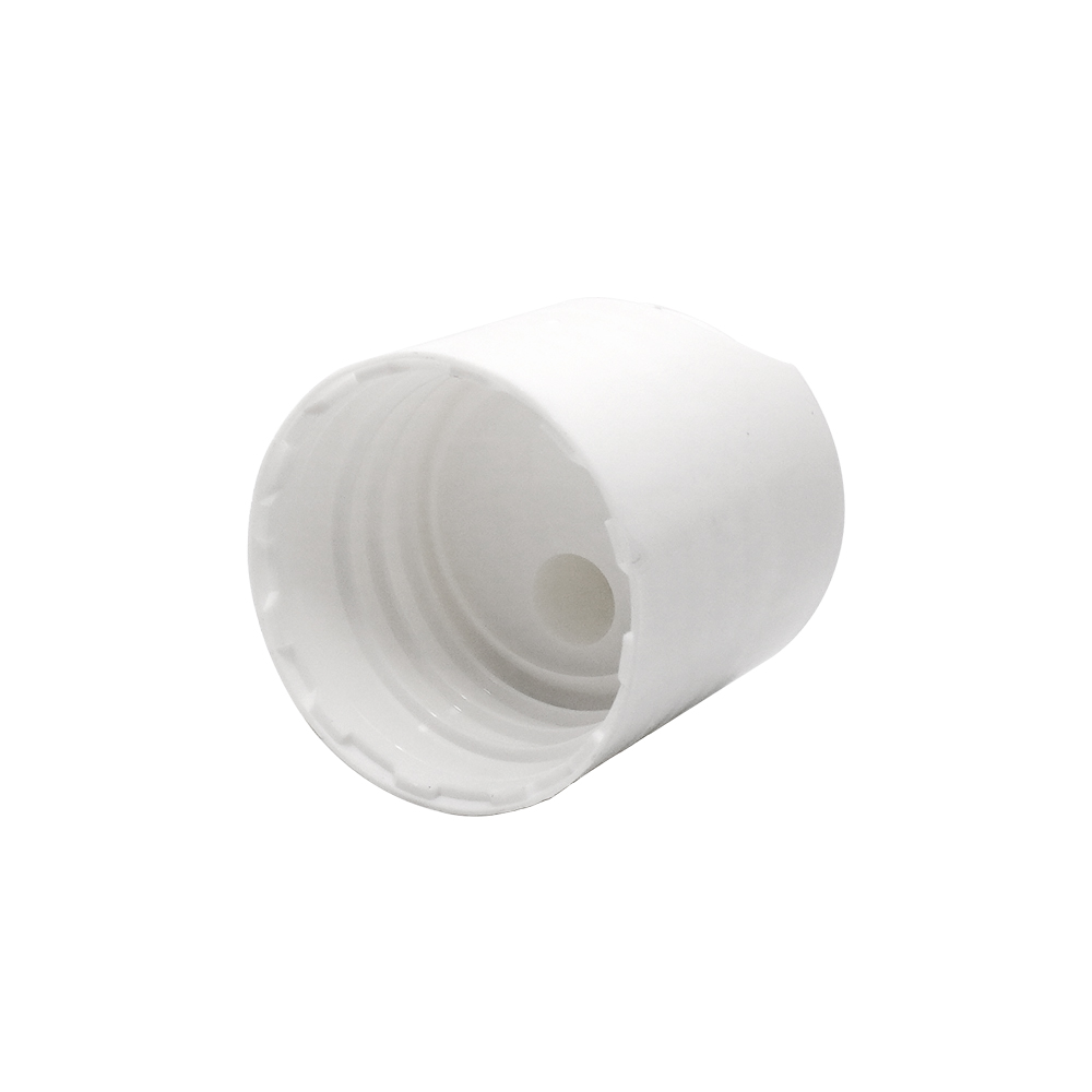 28mm High Quality White Disc Top Press Cap