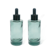 100ml Green Cylinder Glass Bottle with Dropper