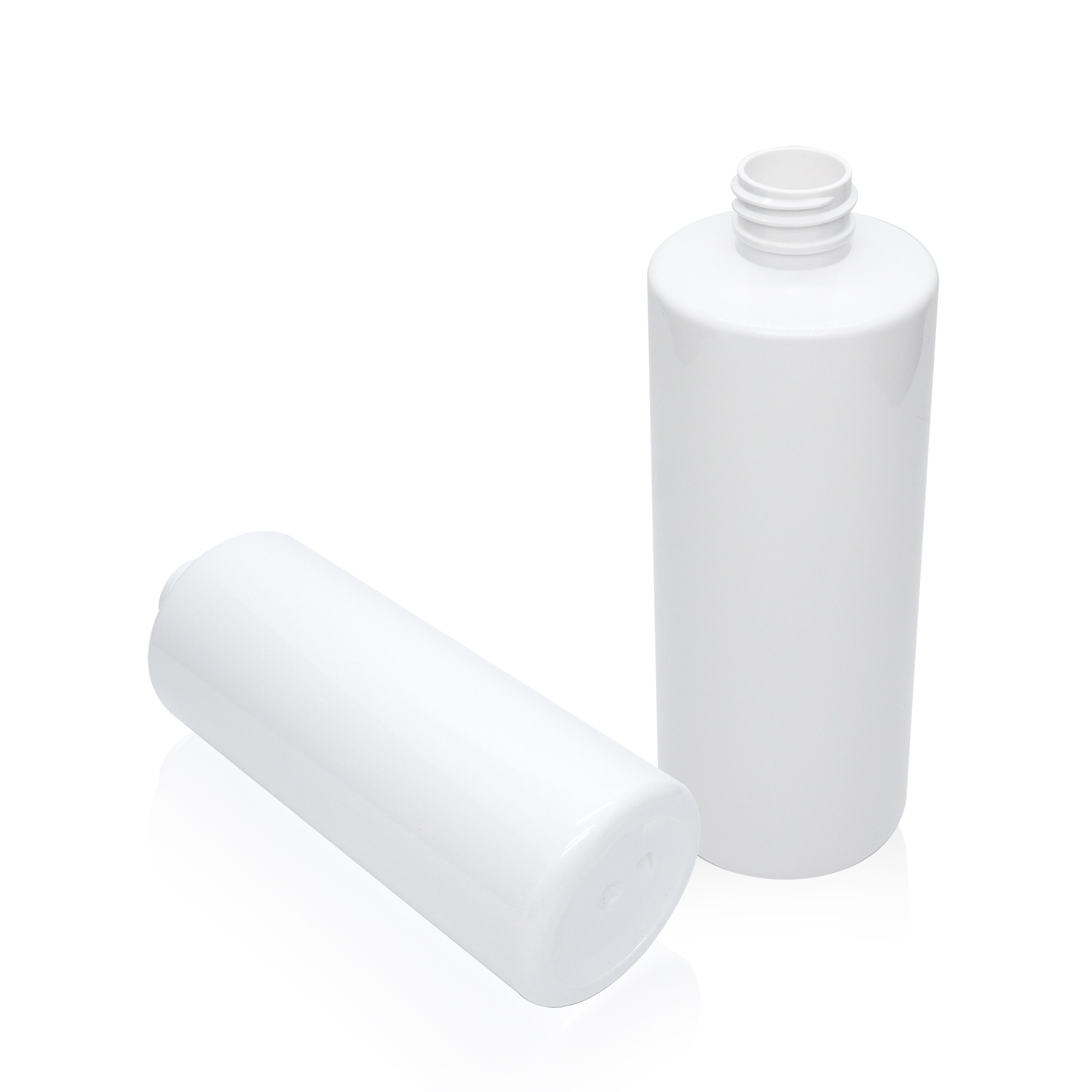 500ml Cylinder Bottle with Bamboo Lotion Pump