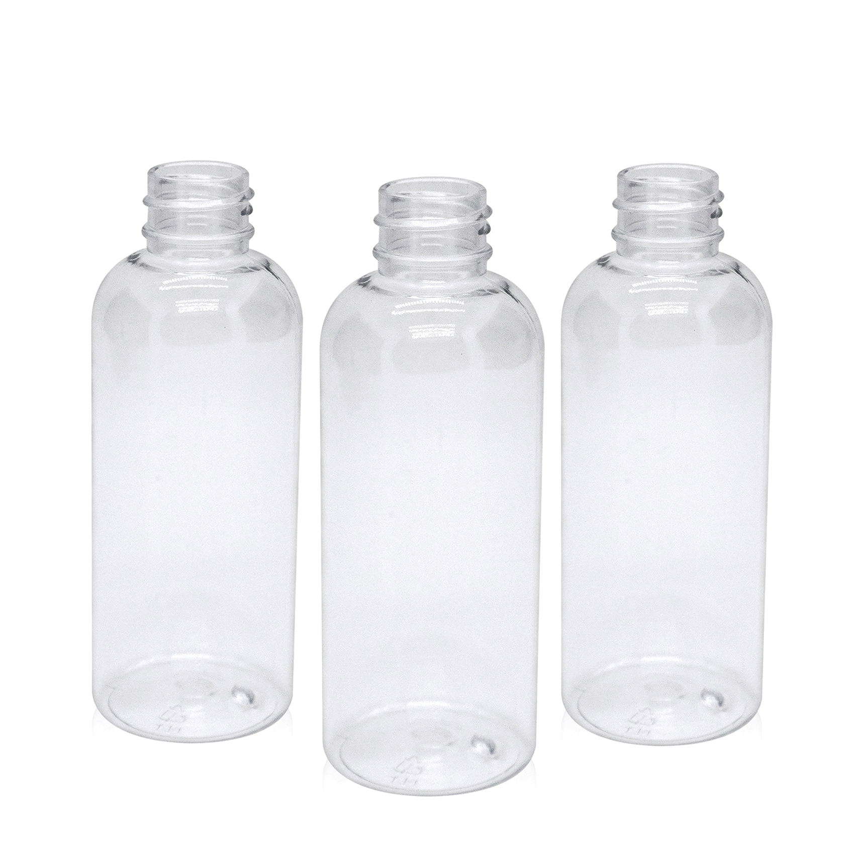 100ml Plastic Clear Cosmo Bottle