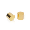 Aluminium Gold Ribbed Screw Cover Lids