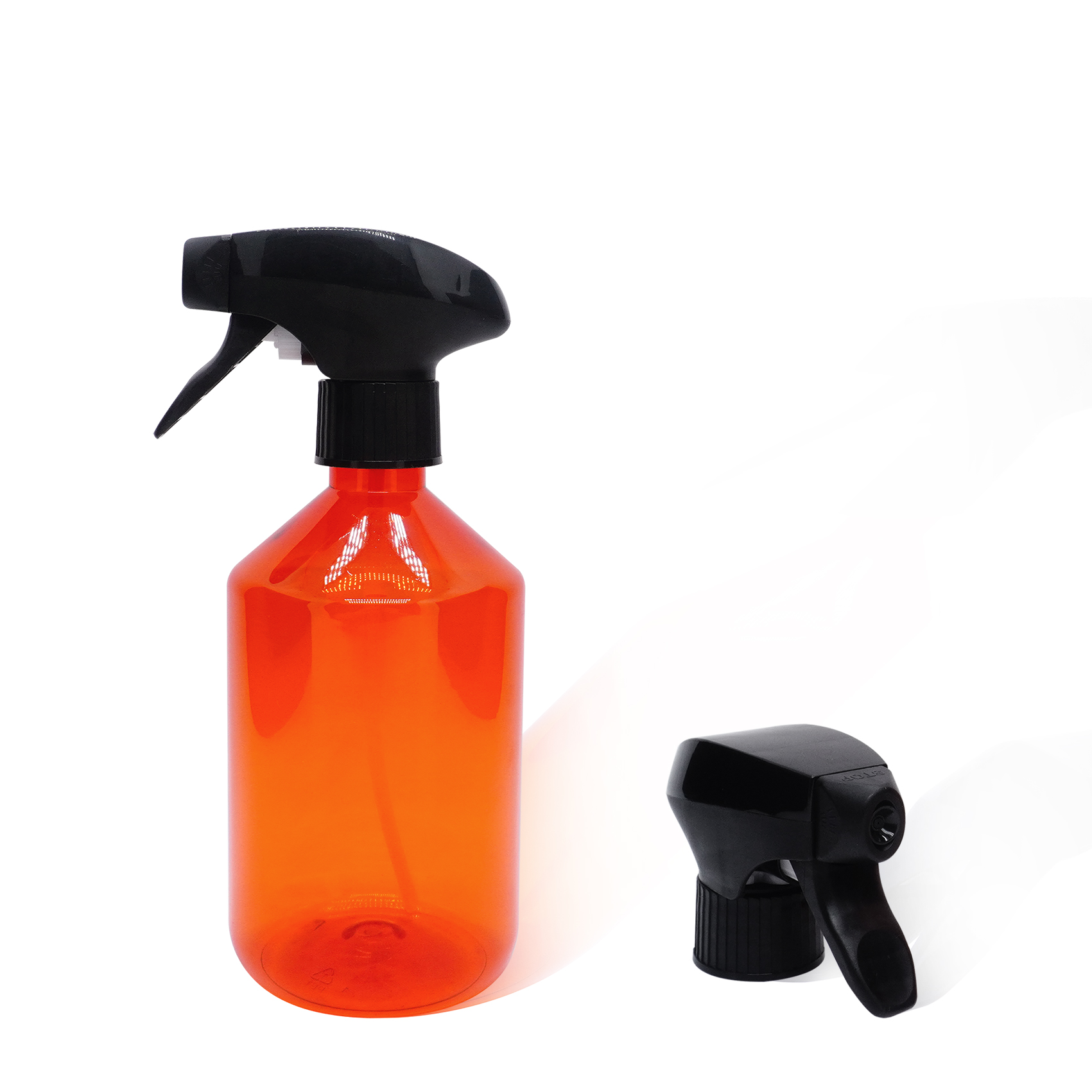 500ml Plastic Orange Trigger Sprayer Bottle 