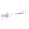 24 410 White Plastic Dropper Marked with Scale