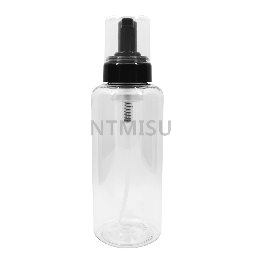500ml Empty Clear Plastic PET Foam Bottle for Sanitize Packaging