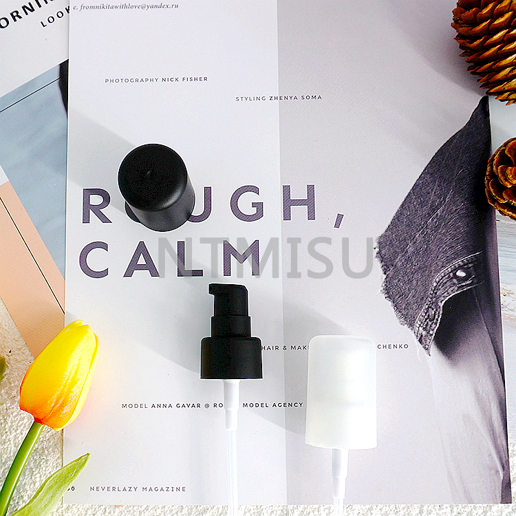 Full Cap Frosted Cream Pump Treatment Pump for Cosmetic Packaging