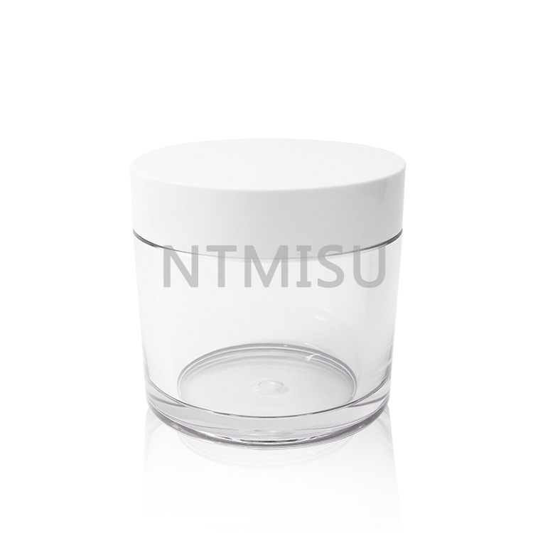 PETG White Transparent Cream Jar Face Cream Jar