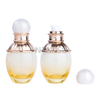 New Design Luxury 40ml Foundation Glass Bottle with Cream Pump 