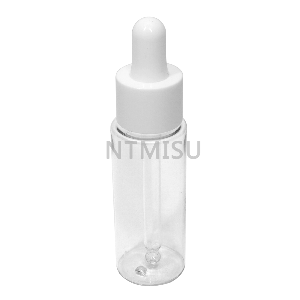 20mm White Plastic Dropper for 30ml Bottle