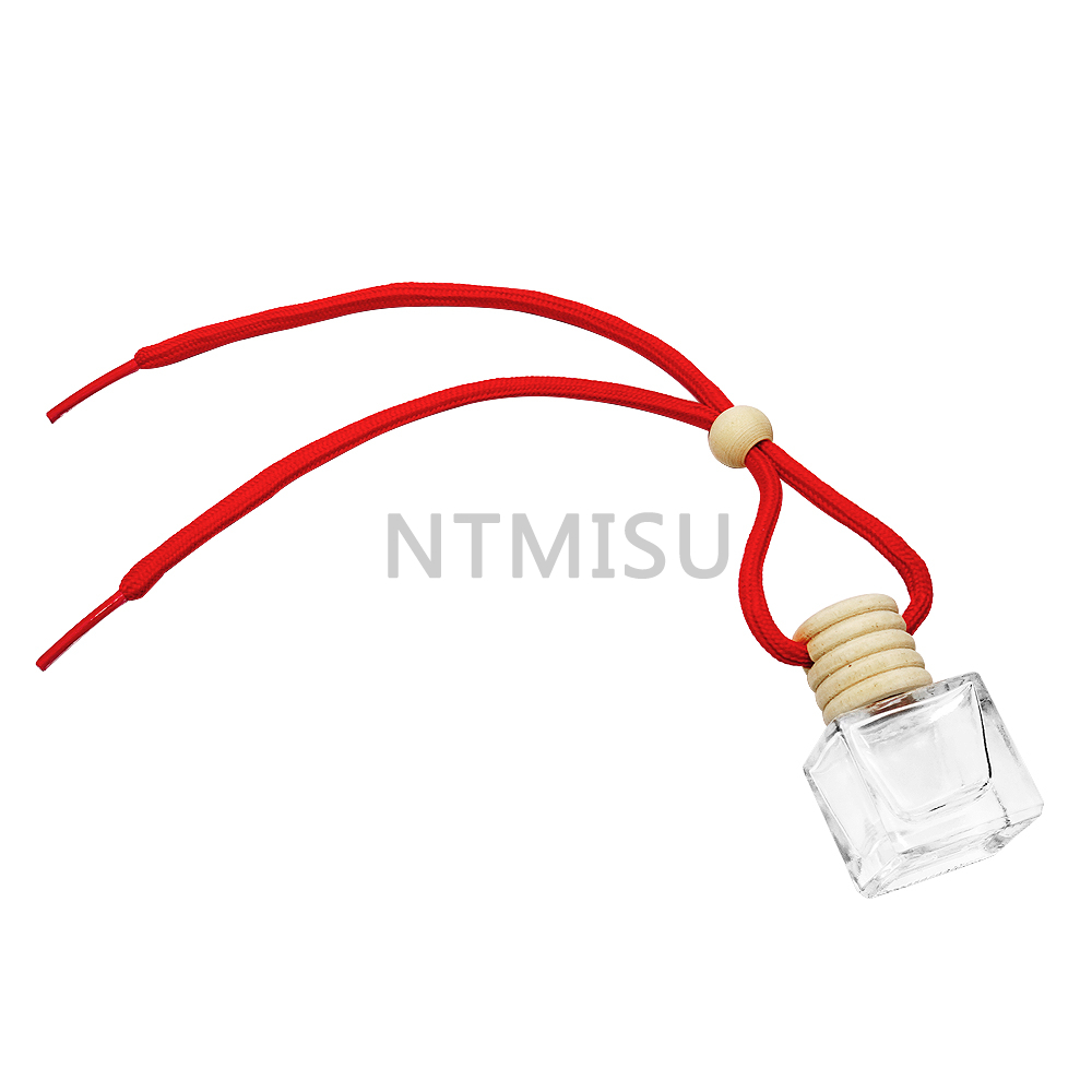 8ml Square Glass Perfume Sprayer for Car