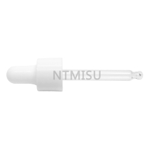 18mm Plastic White Dropper for Glass Bottle