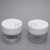 0.3oz glass frosted jar with lid wholesale
