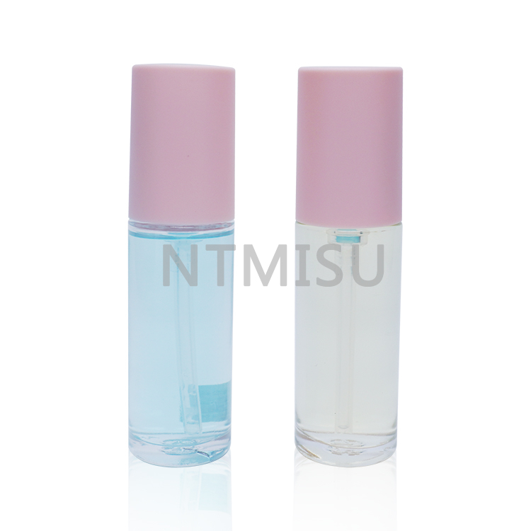 35ml Pink Lotion Bottle Cream Pump Bottle with Cap