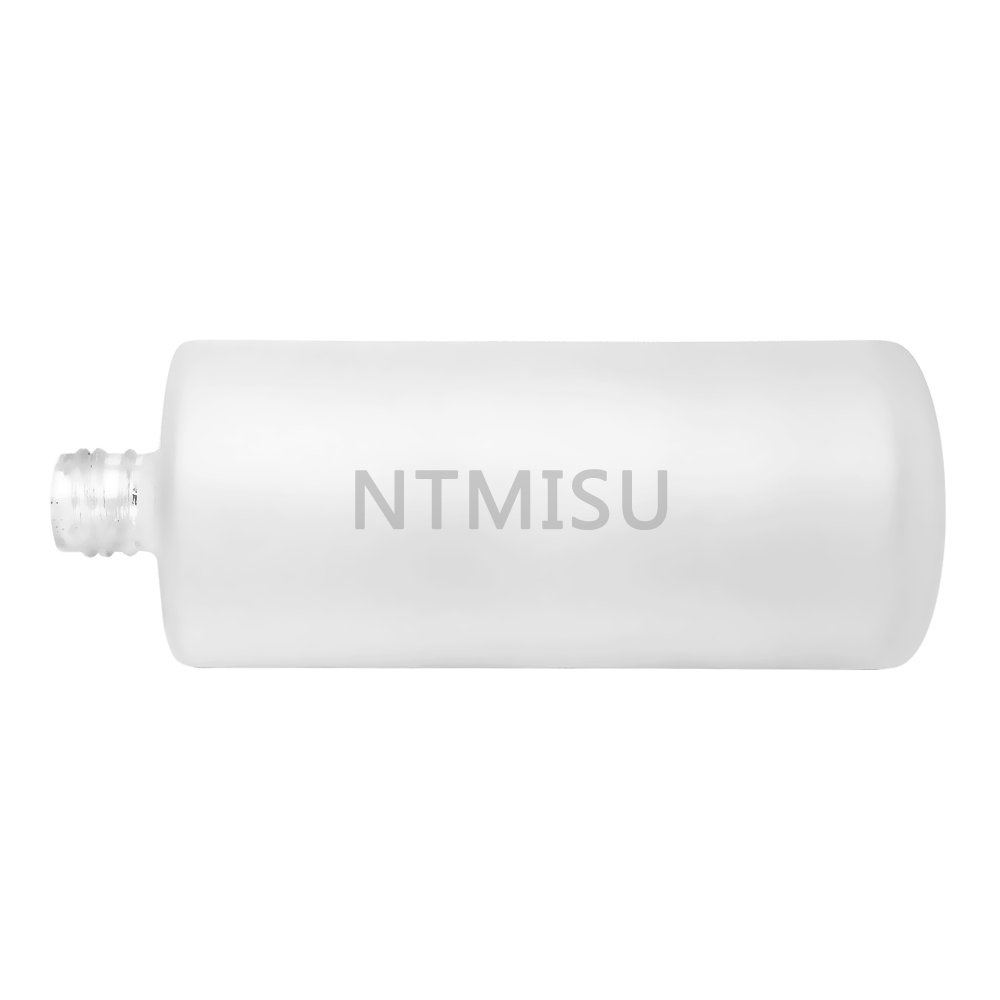 High Quality Round Transparent Clear 230ml Empty Frosted Perfume Glass Bottle