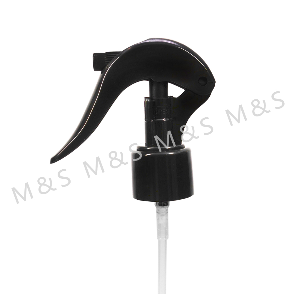 In Stock Black 24 410 Fine Mist Mini Childproof Trigger Sprayer For Bottle