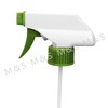 28 410 Green Ribbed Plastic Profesional Trigger Sprayer Pump for Household