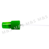 24 415 Green Ribbed Plastic Fine Mist Sprayer with Cap