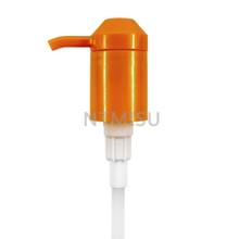 32mm Orange Screw Plastic Dispenser Pump for Cosmetic Bottle