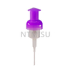 42mm Purple Foam Pump Head Thread Emulsion Pump PP Plastic Nozzle