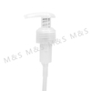 24 410 Transparent Screw Plastic Lotion Pump for Cosmetic Bottle