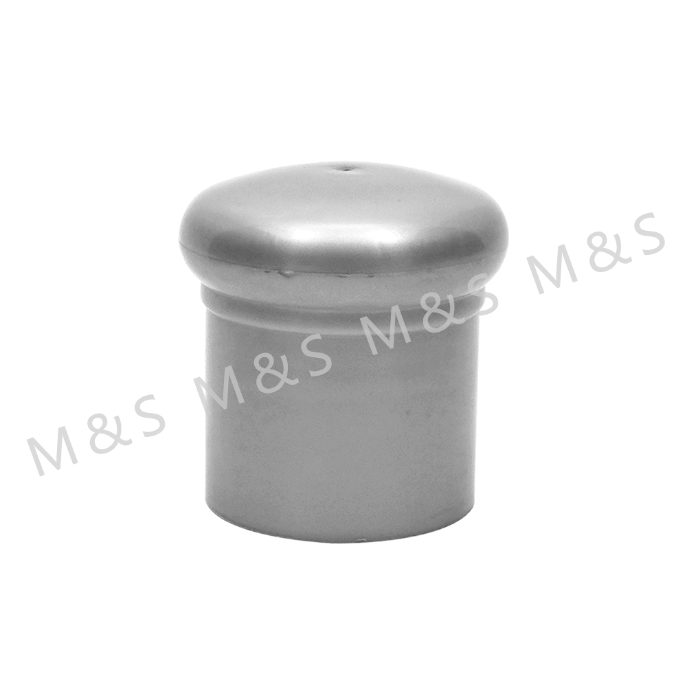24mm Silver Gray Plastic Screw Cap for Bottle