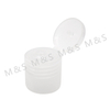 Transparent Plastic Flip Top Cap Lids for Liquid Bottle