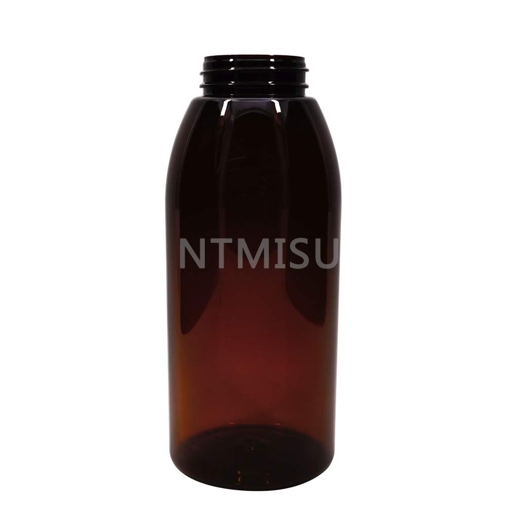 400ml Amber Plastic Bottle with Foam Pump