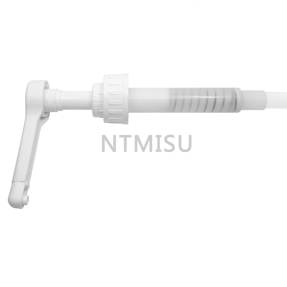 45 410 White Food Dispenser Pump with 30CC Dosage for Jam