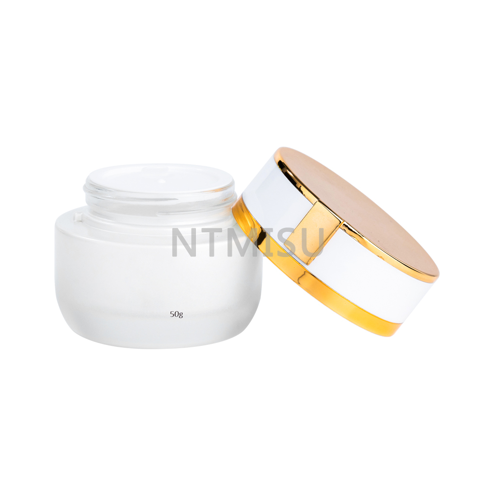 50g High Quality Cream Jar Lotion Glass Bottle
