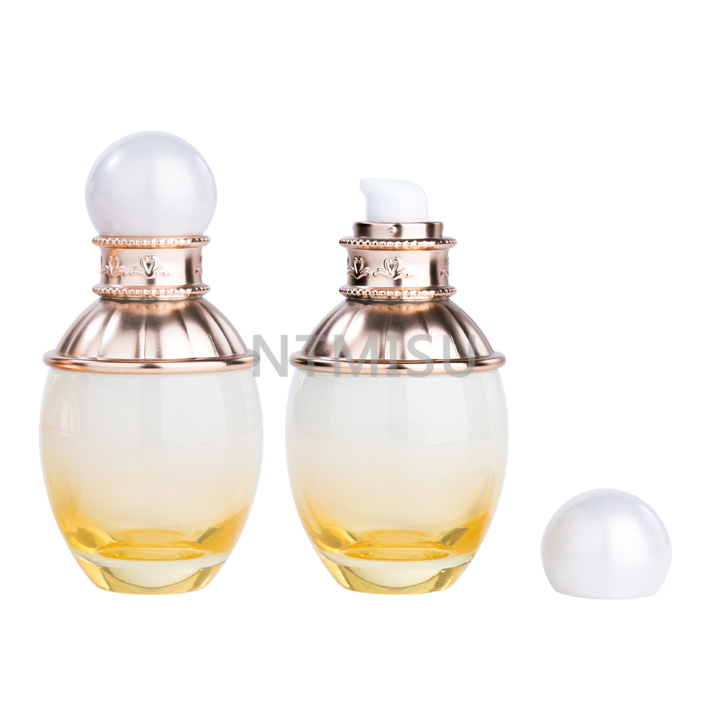 New Design 0.25cc Cream Pump 40ml Lotion Glass Bottle