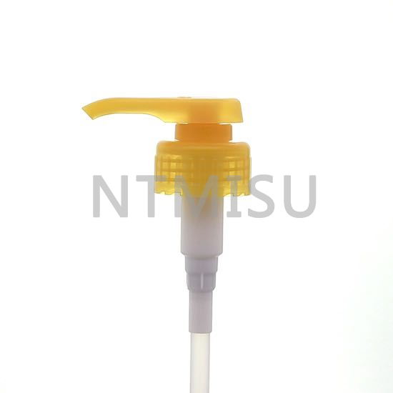 38 410 Up And Down Lock Yellow Plastic Screw Lotion Pump in Stock