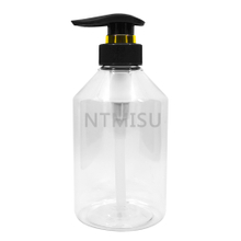 500ml PET Transparent Plastic Bottle with 32 400 Lotion Pump