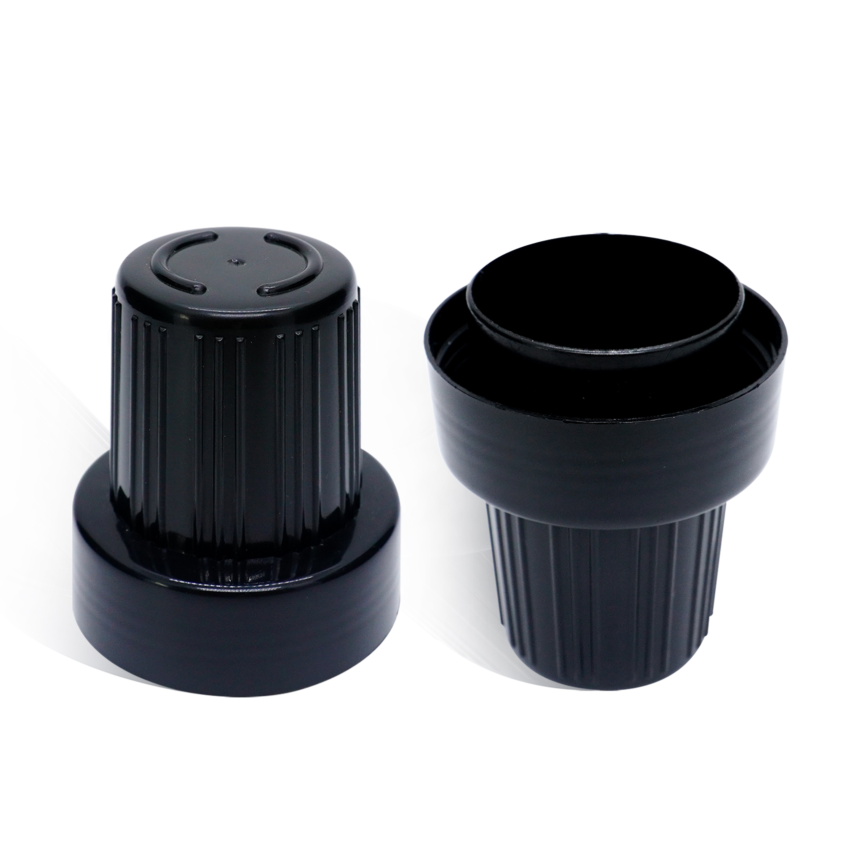 Black Plastic Detergent Bottle Cap Plastic Cap