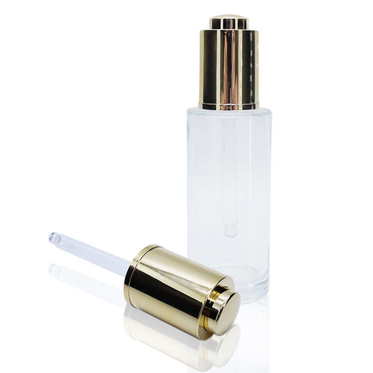Aluminum Gold Push Button dropper