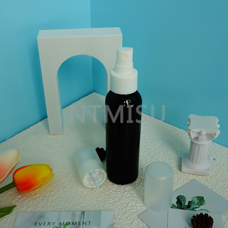 24 410 Pure White Frosted Fine Mist Sprayer with Natural Over Cap for Perfume