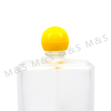 18mm New Product Plastic Yellow Round Cap Plastic Cover