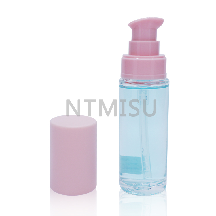 35ml Cream Pump Glass Bottle