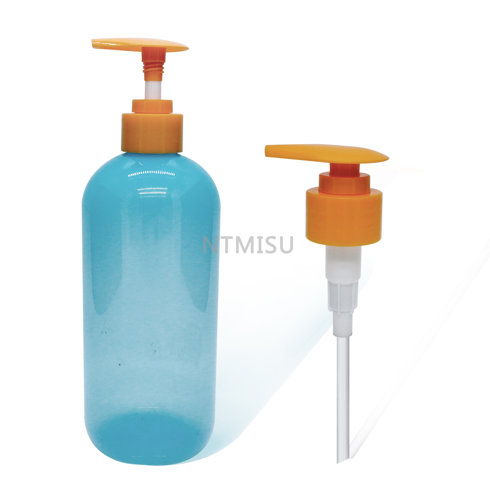 Orange Hand Lotion Dispenser Pump