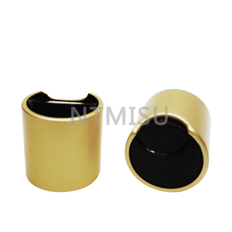 28 410 Matte Glod Press Aluminium Top Cap 