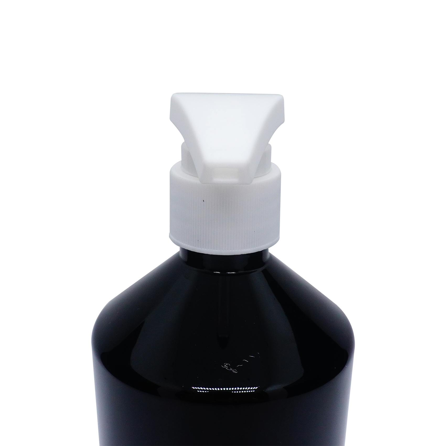 Ribbed Plastic Dispenser Lotion Pump