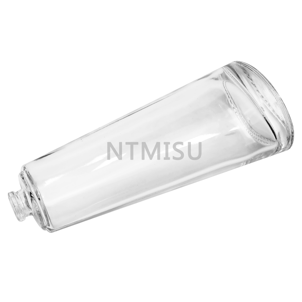 Irregular Shape Clear 100ml Empty Perfume Glass Bottle