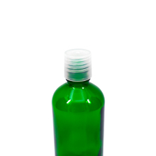 18mm Clear Plastic Smooth Screw Top Cap 