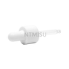 20mm White Regular Silicone Dropper for Bottle