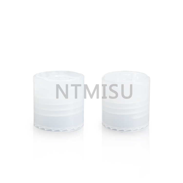 Colorless Transparent 24 410 White Disc Top Cap for Sauce Bottle