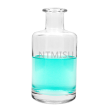 Factory Direct Transparent Large Volume Round 250ml Empty Perfume Glass Bottle