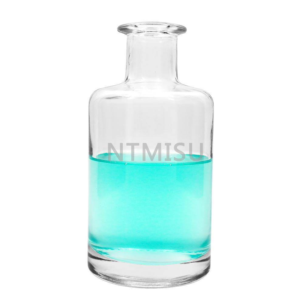 Factory Direct Transparent Large Volume Round 250ml Empty Perfume Glass Bottle