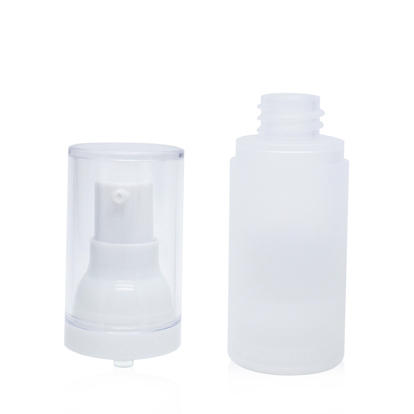 15m 30ml Lotion Press Type Cosmetic Bottle Vacuum Bottle
