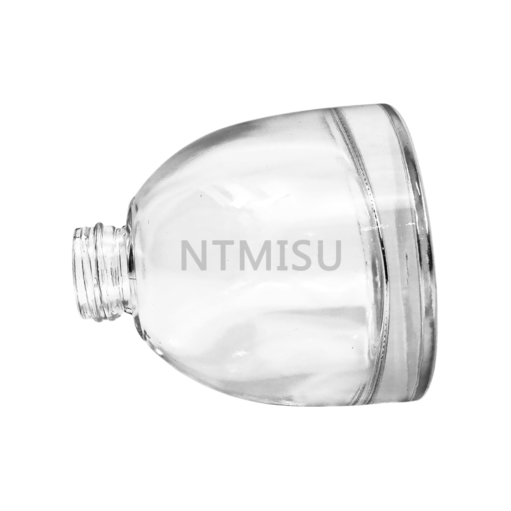 Irregular Shape Clear 70ml Empty Perfume Glass Bottle
