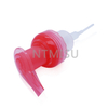 41 410 Red Translucent Plastic Foaming Soap Dispenser Foam Pump for Bottles