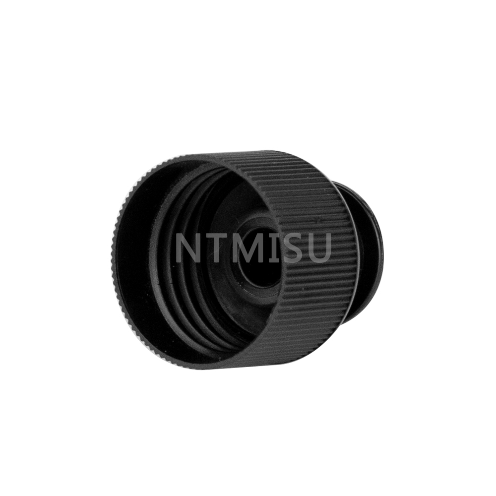 Non Spill Plastic Ribbed Flip Top Cap