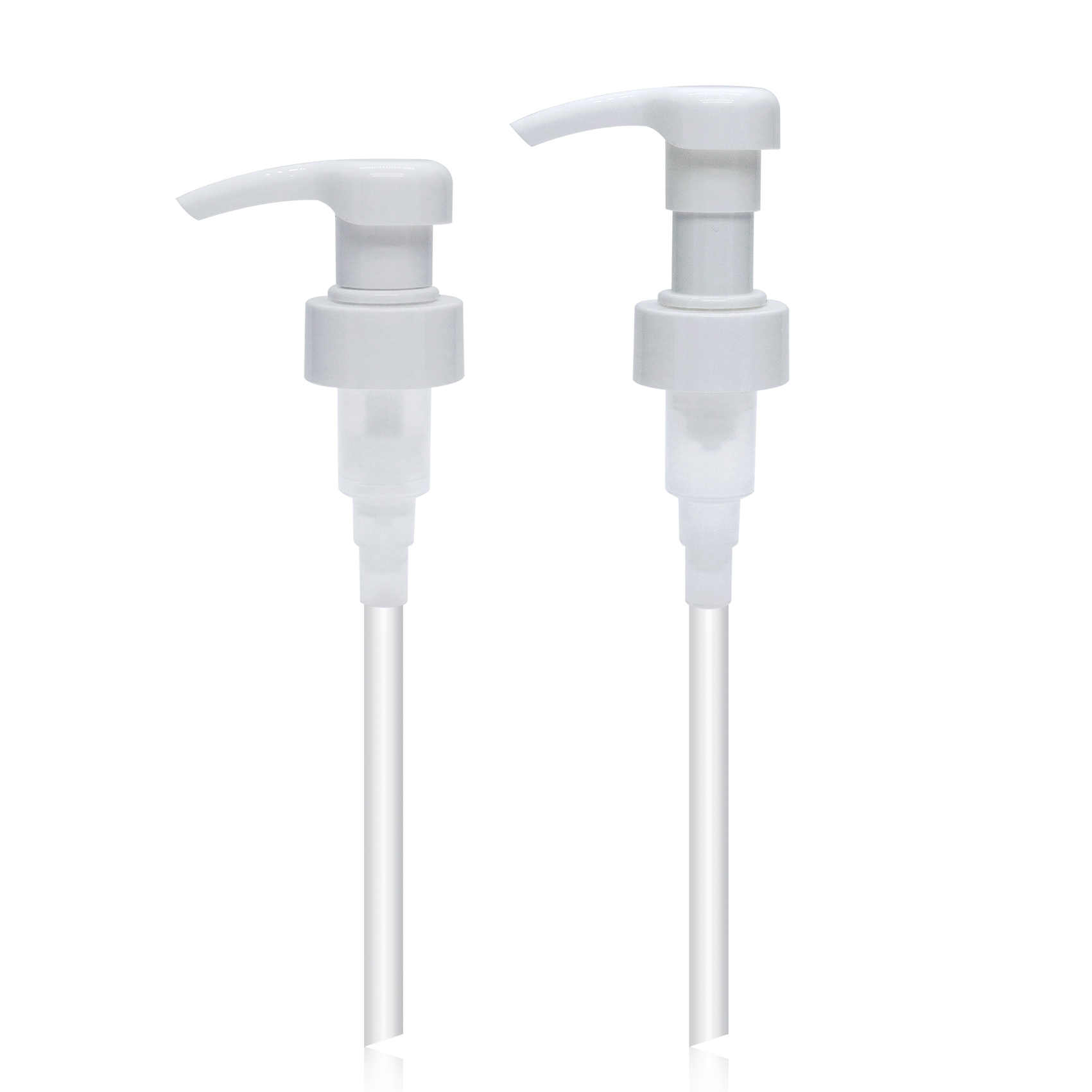 32mm White Smooth Outside Spring Lotion Pump